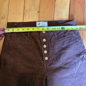 Brown Corduroy Womens Pants